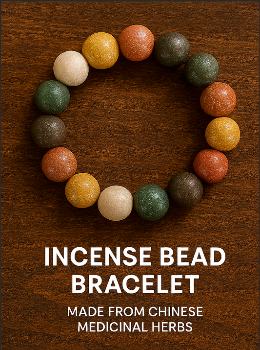 Elemental Harmony™ Herbal Bead Bracelet – Multicolor Incense-Infused Beads